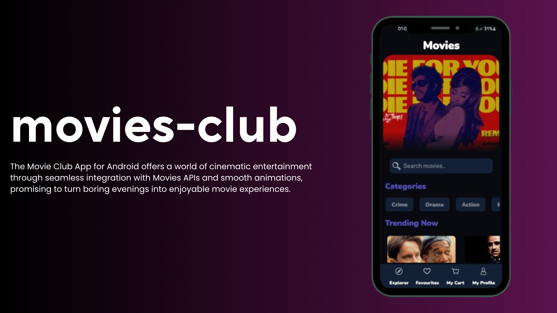 Movies-Club App Screenshot
